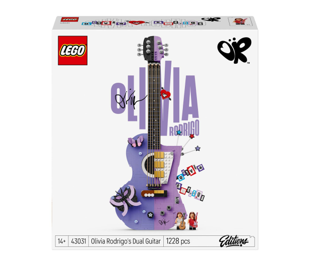 LEGO EDITIONS 43031 Podwójna gitara Olivii Rodrigo - 1547404 - zdjęcie